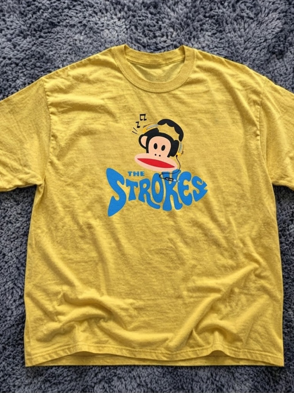 Gildan Unisex’s Daisy Paul Frank x The Strokes Graphic T-Shirt